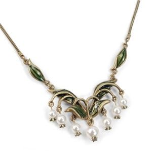 Shelly Cooper Sweet Romance Necklace Lilies